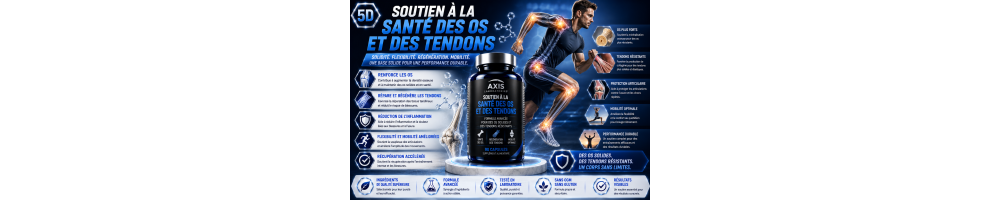 Soutien à la santé des os et des tendons